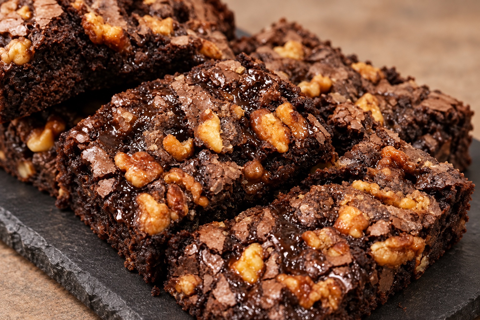 Chocolate walnut brownies